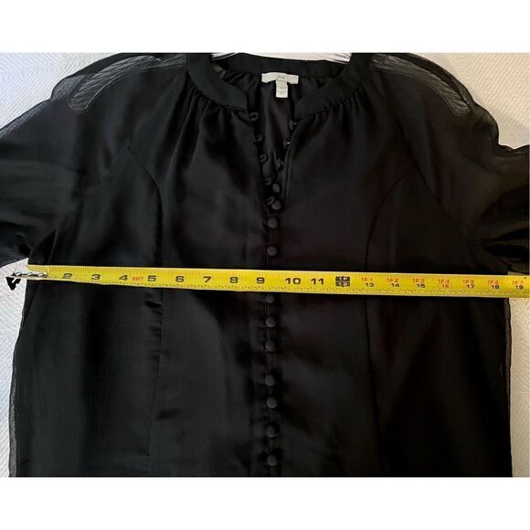Joie Limited Edition Ladies Balloon Sleeve Black Dress Size X-Small - Picture 10 of 14